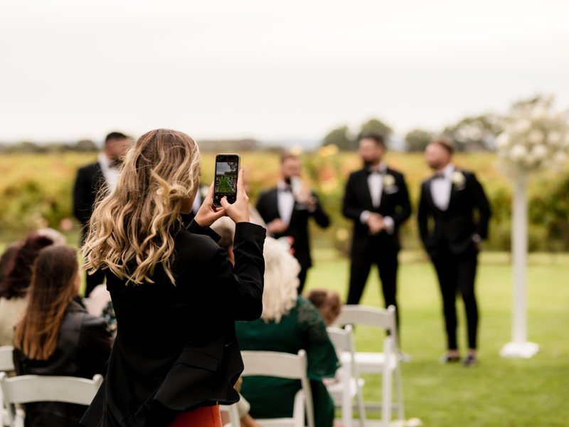 How to Make It Easy for Guests to Share Photos at Your Wedding