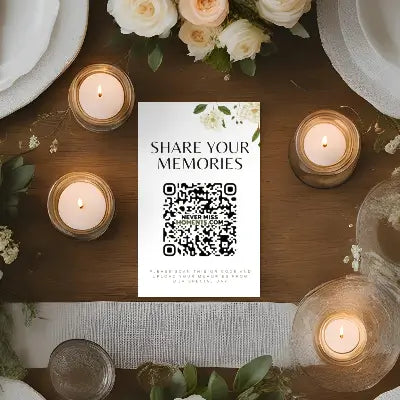 How to Include a QR Gallery in Your Wedding Invitations