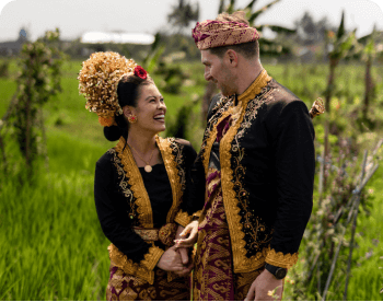 Wedding guest photos collected through QR code