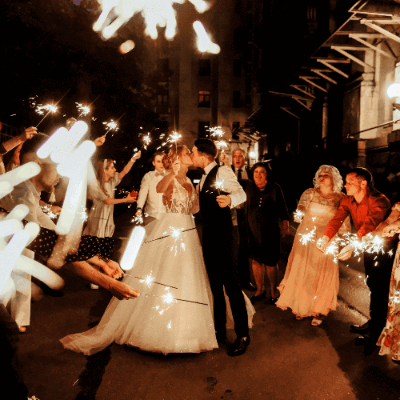 QR code for wedding photo sharing gallery